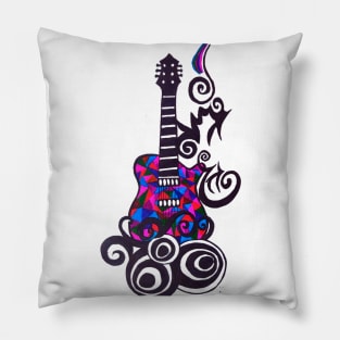 Travelers guitar Pillow