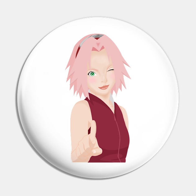 Sakura Pin by ArtQueue