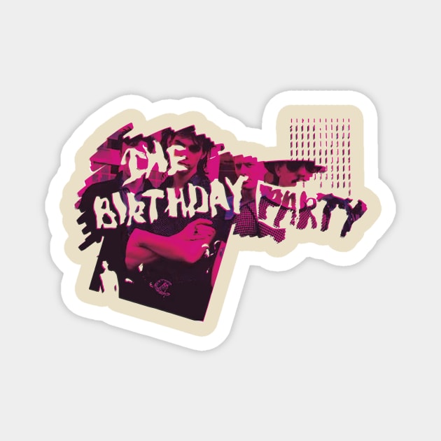 The Birthday Party Magnet by HAPPY TRIP PRESS