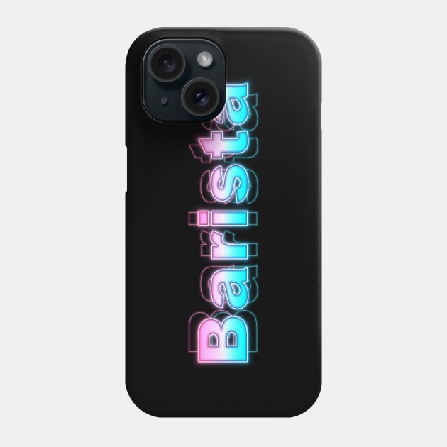 Barista Phone Case by Sanzida Design