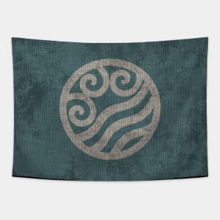 Atla Tapestry 5 - Flag of the Water Tribe (South) Tapestry