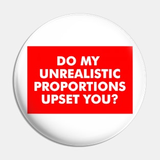 unrealistic proportions Pin