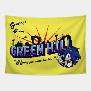 Green Hill Vintage Tapestry