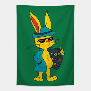 Shady Easter Bunny Tapestry