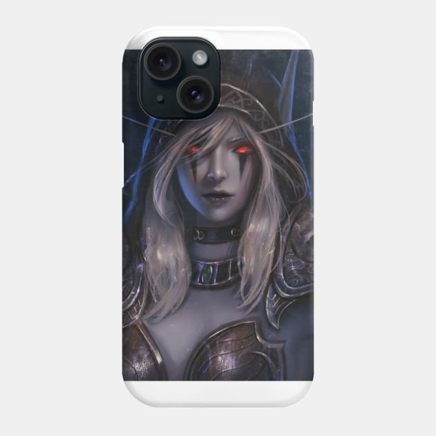 Sylvanas Windrunner Phone Case by trungbui42