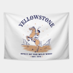 Yellowstone Spirit Of The Wildwest Tapestry