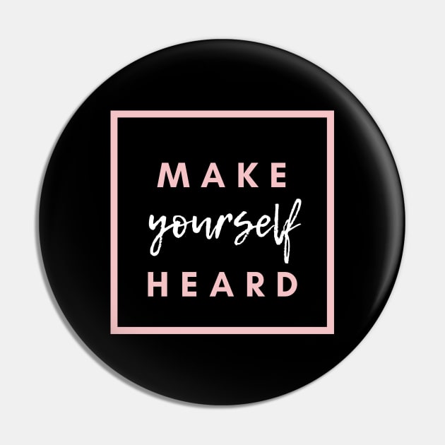 Make  yourself   heard Pin by busines_night