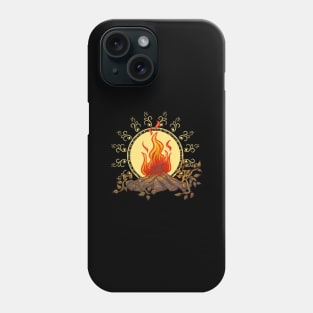 Bonfire with Vines Phone Case