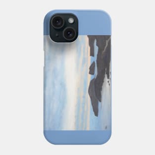 Playa de Borru, Asturias, Northern Spain: early morning Phone Case