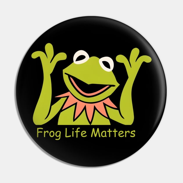 Frog live matters Pin by NomiCrafts