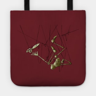 Creepy Puppet Upside Down Tote