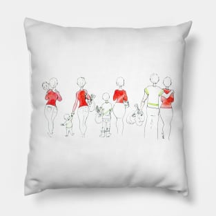 Mother and son Pillow