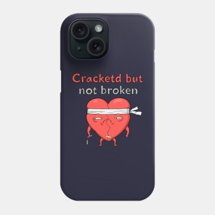 Cracketd but not broken Phone Case