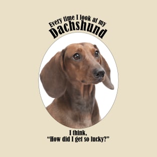 Lucky Dachshund T-Shirt