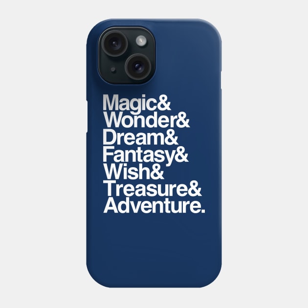 DCL Blog 7 Ship Names List Phone Case by Disney Cruise Line Blog