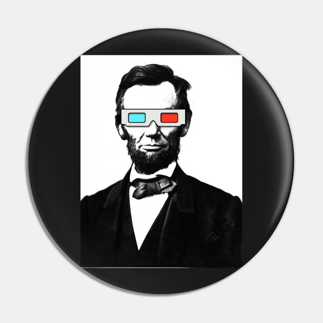 3D Lincoln Pin by AtomicMadhouse