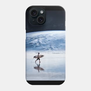 Earth Surfing Phone Case