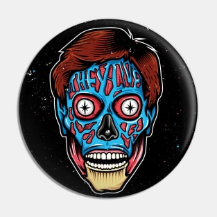 Obey, they live Pin