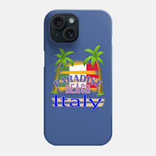 Paradise Beach Italy Vacation Design Phone Case