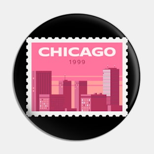 Chicago Landscape Pin