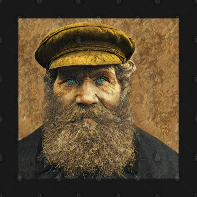 Old Sea Captain - Funny Face - Caricature by Wilcox PhotoArt