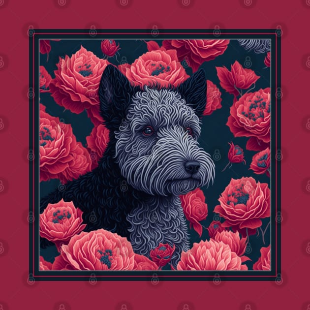Рumi dog. Style vector (red version 2 pumi dog) by xlhombat
