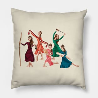 Bloodline Ballerinas Pillow