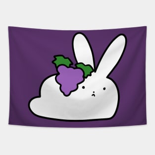 Grapes Bunny Tapestry