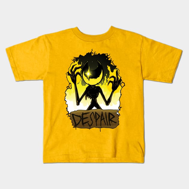 FNF INDIE CROSS - BATIM Nightmare Bendy Despair art - Bendy - Kids T-Shirt