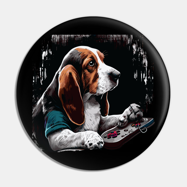 Home of Basset Hound Dogs Playing Poker Cutting Board - Easy Grip Non