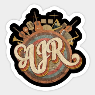 AJR Let the games begin Sticker for Sale by JuliesDesigns