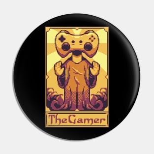 Gamer Pixel Tarot-Karte Controller Gaming Pin