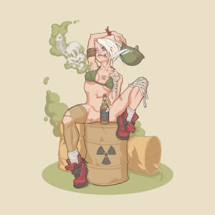 Tank Girl smells like toxic waste T-Shirt