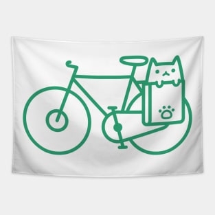 Bike Cat Tapestry