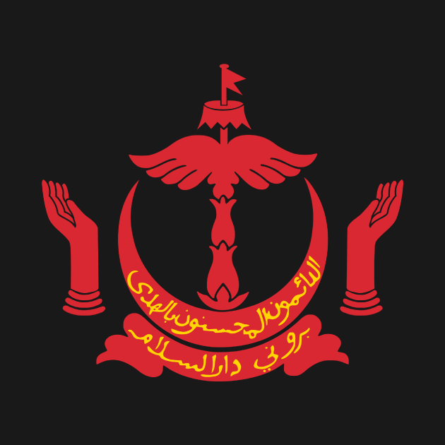 Emblem of Brunei by Wickedcartoons
