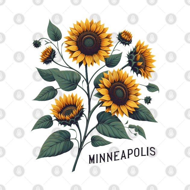 Minneapolis Sunflower by Americansports