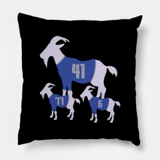 Dallas Mavericks Goats Pillow