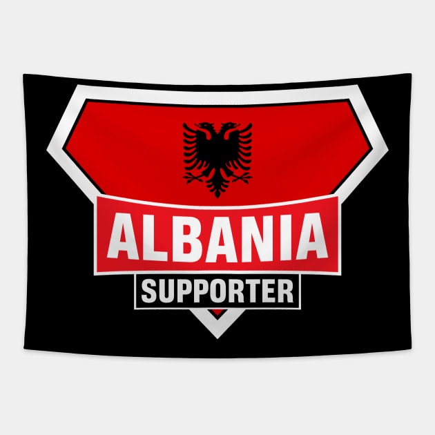 Albania Super Flag Supporter Tapestry by ASUPERSTORE