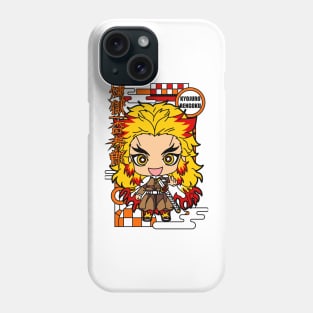 Rengoku anime art Phone Case