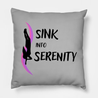 Sink into Serenity | Freediving | Freediver | Ocean lover | Diver | Apnea Pillow