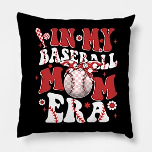 In My Baseball Mom Era Pillow