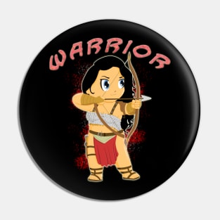 Warrior Woman of the Forest Pin