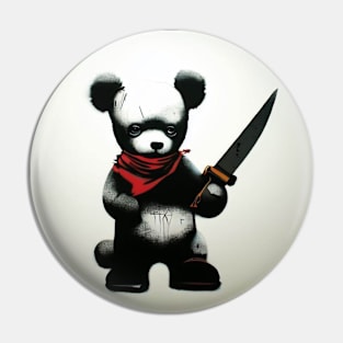 GRAFFITI BEAR Pin