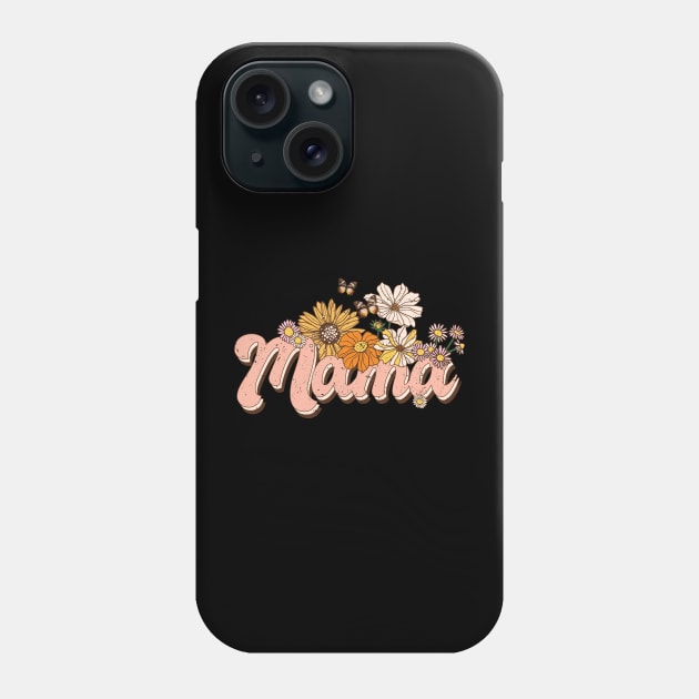 Mama retro distressed design Phone Case by BAB