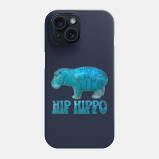 Hip Hippo - William the hippest hippo Phone Case