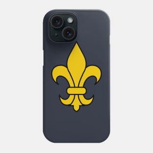 fleur de lis (gold) Phone Case