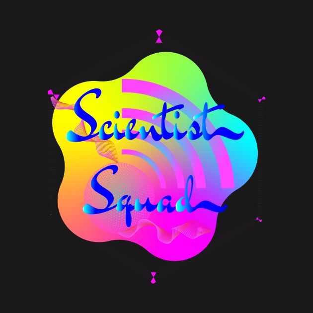 Scientist Squad Exotic Trendy Graphic Design Modern T-Shirts Valentine's Day, Mother's Day, Father's Day 2023 by Sodsai