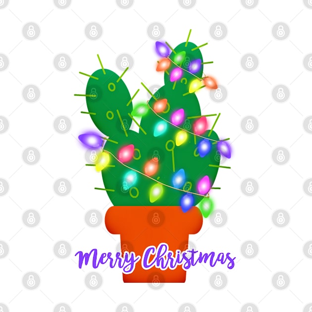 merry christmas cactus by gossiprag