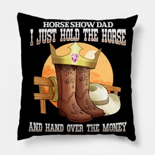 Driving My Husband Crazy One Horse At A Time Pillow