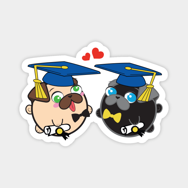 Poopy & Doopy - Graduation Magnet by Poopy_And_Doopy